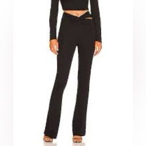 NICHOLAS | Kendall Flared Pant with Twist Front Waistband